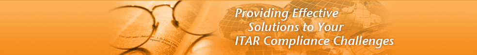 Providing Effective Solutions to Your ITAR Comnpliance Challenges